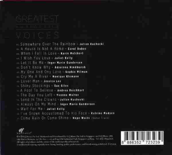 明达发烧女声典藏《GreatestAudiophileVoices01-04》[FLAC+CUE]