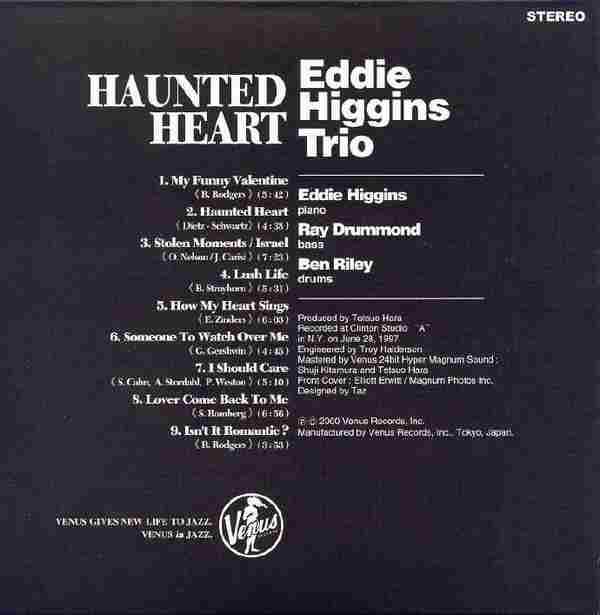 [VHGD003]EddieHigginsTrio《HauntedHeart》SACD[WAV+CUE]