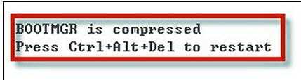 bootmgr is compressed无法启动系统的解决方法介绍